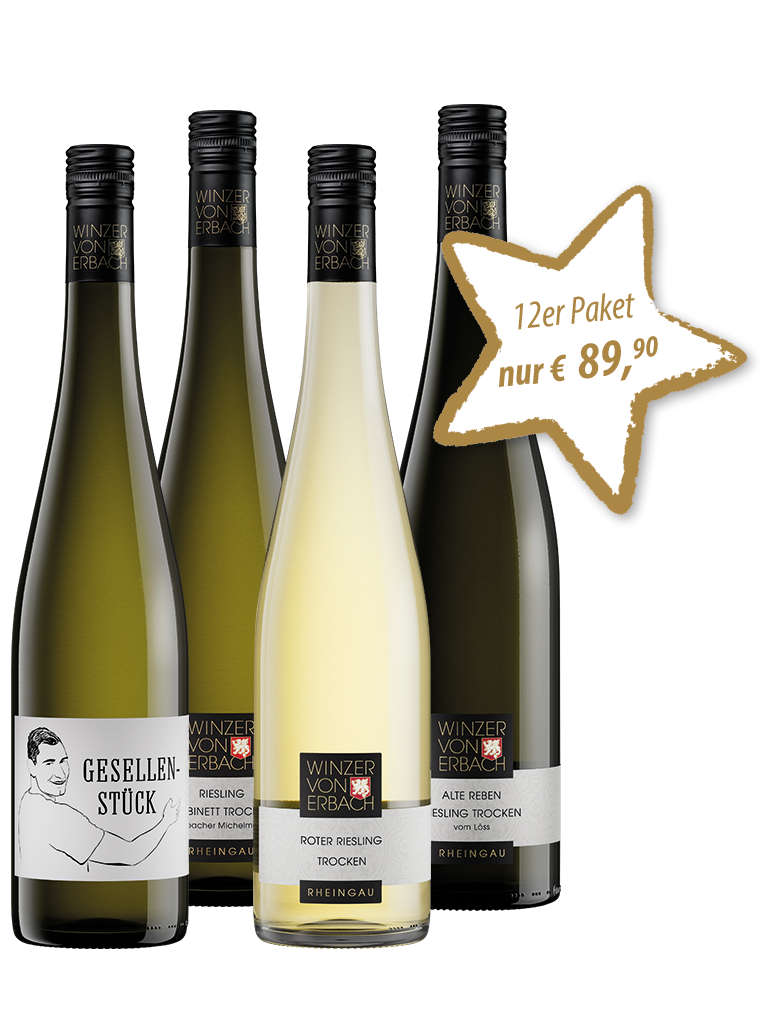 12 Flaschen<br>»Riesling Festpaket trocken« 