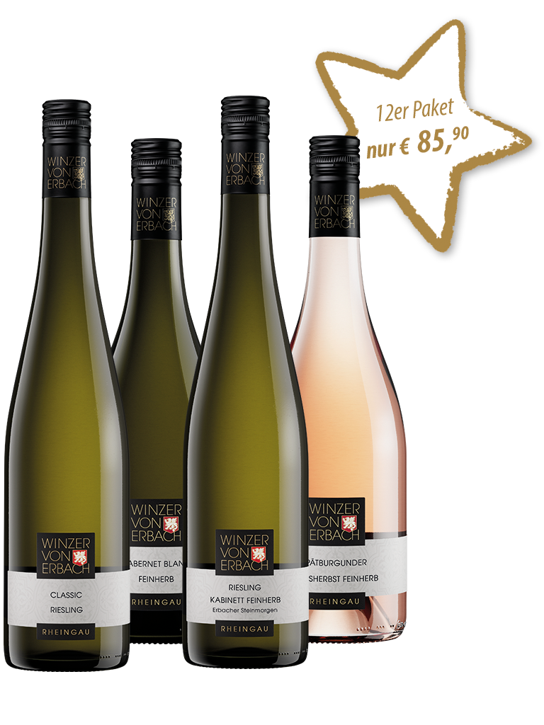 12 Flaschen<br>»Feinherbes Festpaket« 