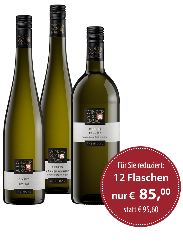 12 Flaschen<br>»Winterfreuden feinherb« 