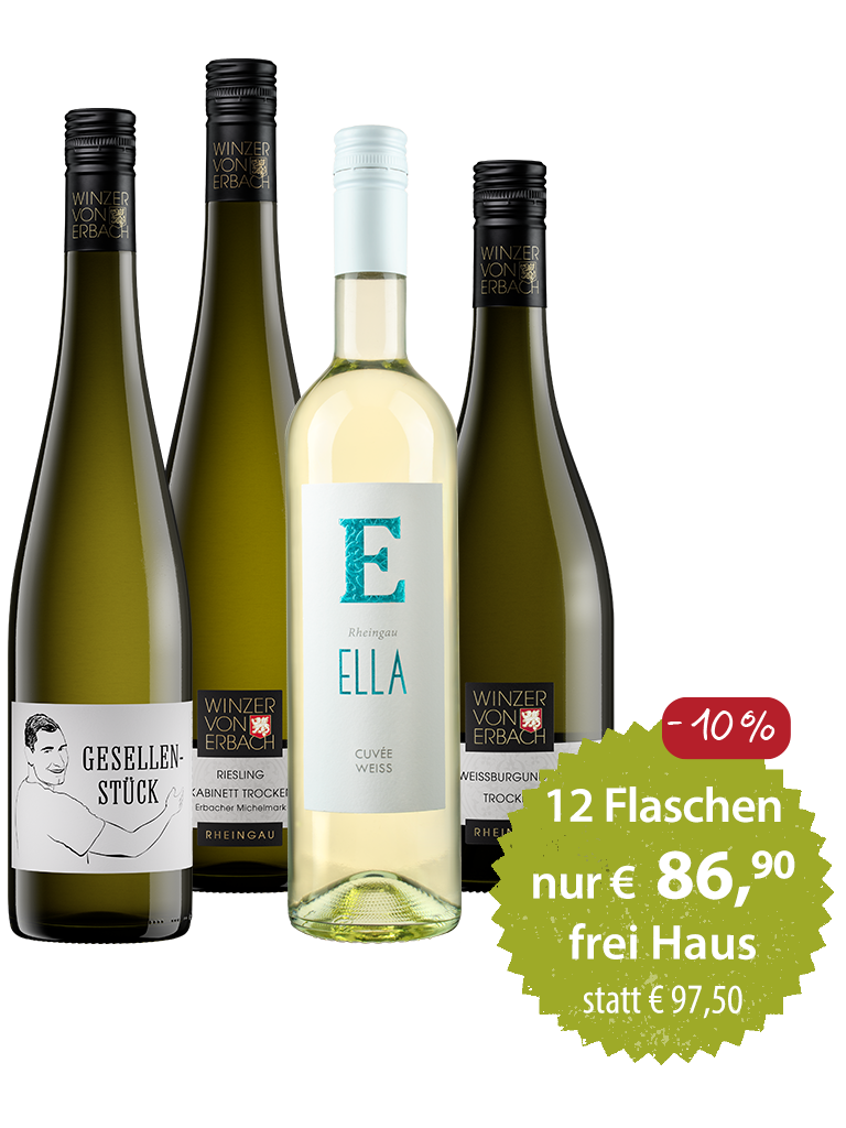 12 Flaschen<br>»Frühlingspaket trocken« 