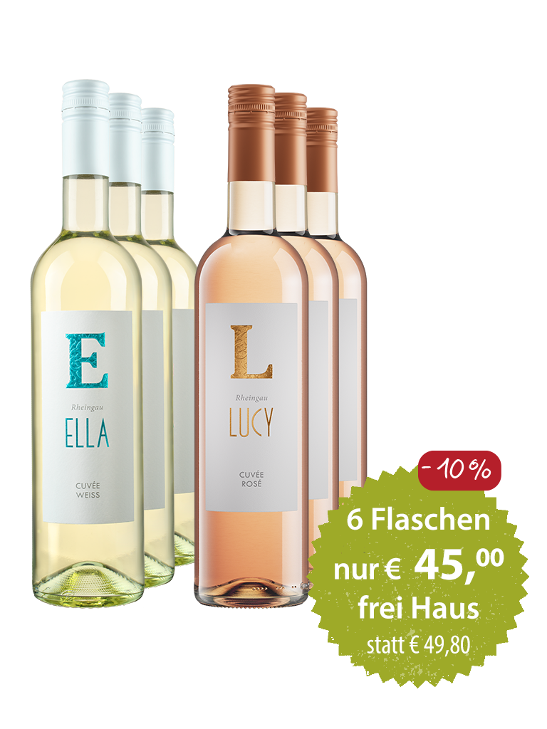 6 Flaschen<br>»Frühlingsboten trocken« 