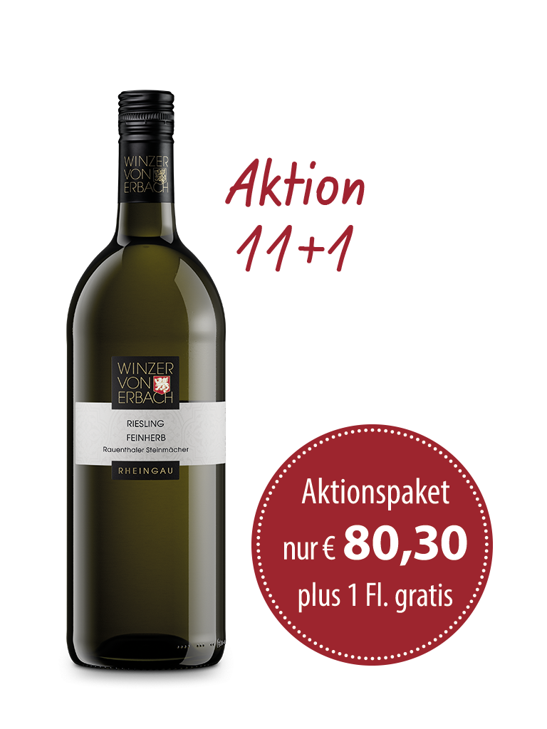 Aktionspaket<br>»11+1 Riesling Liter feinherb« 