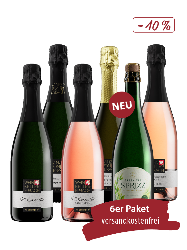 6er Paket<br>»Prickelndes Mit&Ohne« 