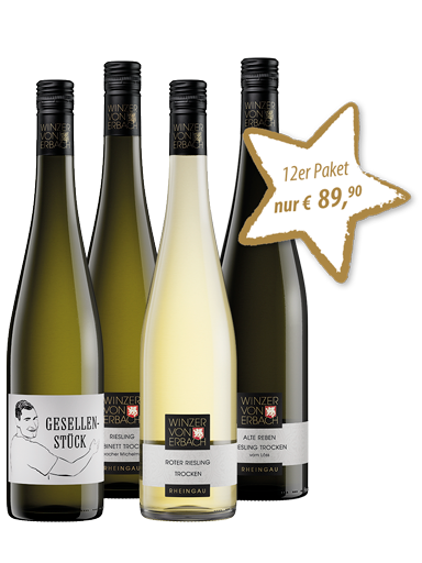 12 Flaschen »Riesling Festpaket trocken« 