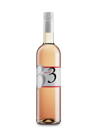 2024 "3 mal 3" Cuvée Rosé Qualitätswein - feinherb 