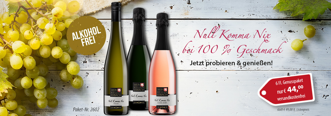 Alkoholfreies Genusspaket